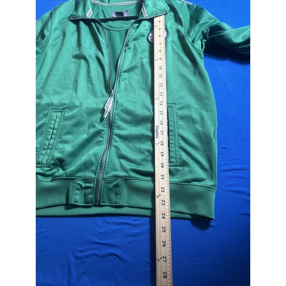 Converse All Star Track Jacket Green Classic Y2K XL Boys 13-15 Years Full Zip